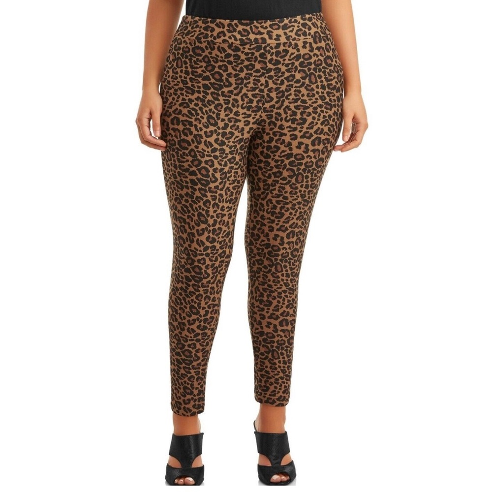 🆕 Terra Sky High Rise Fitted Cheetah Animal Print Leggings